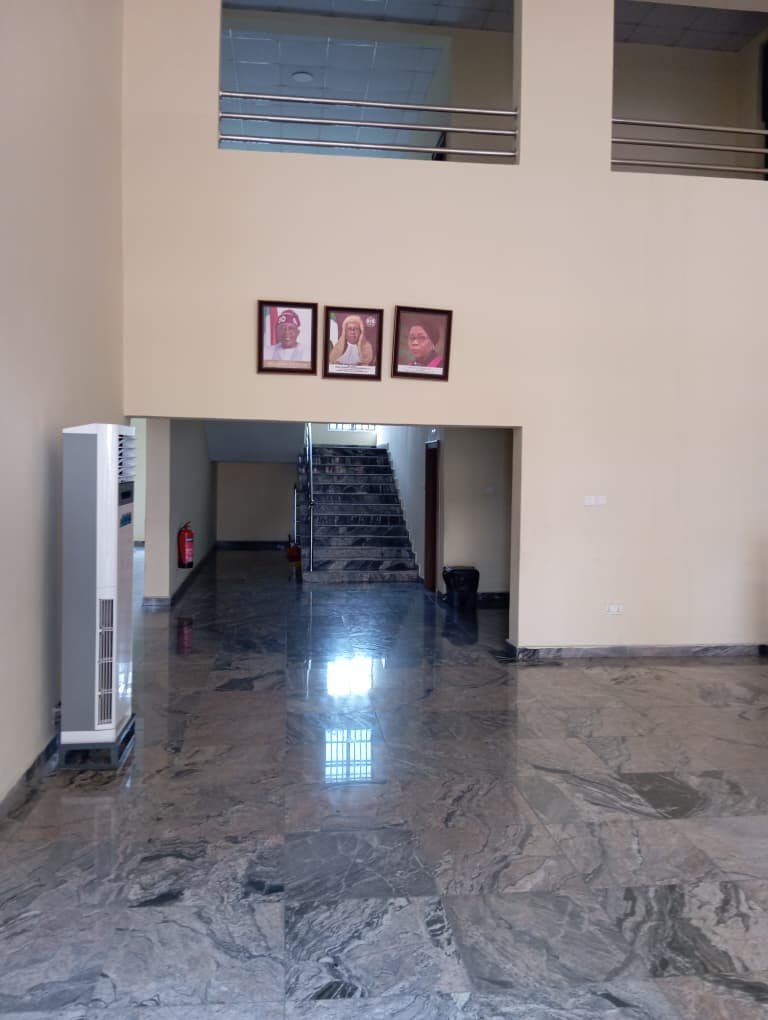 FJSC South-South Office — Main Hall & Staircase